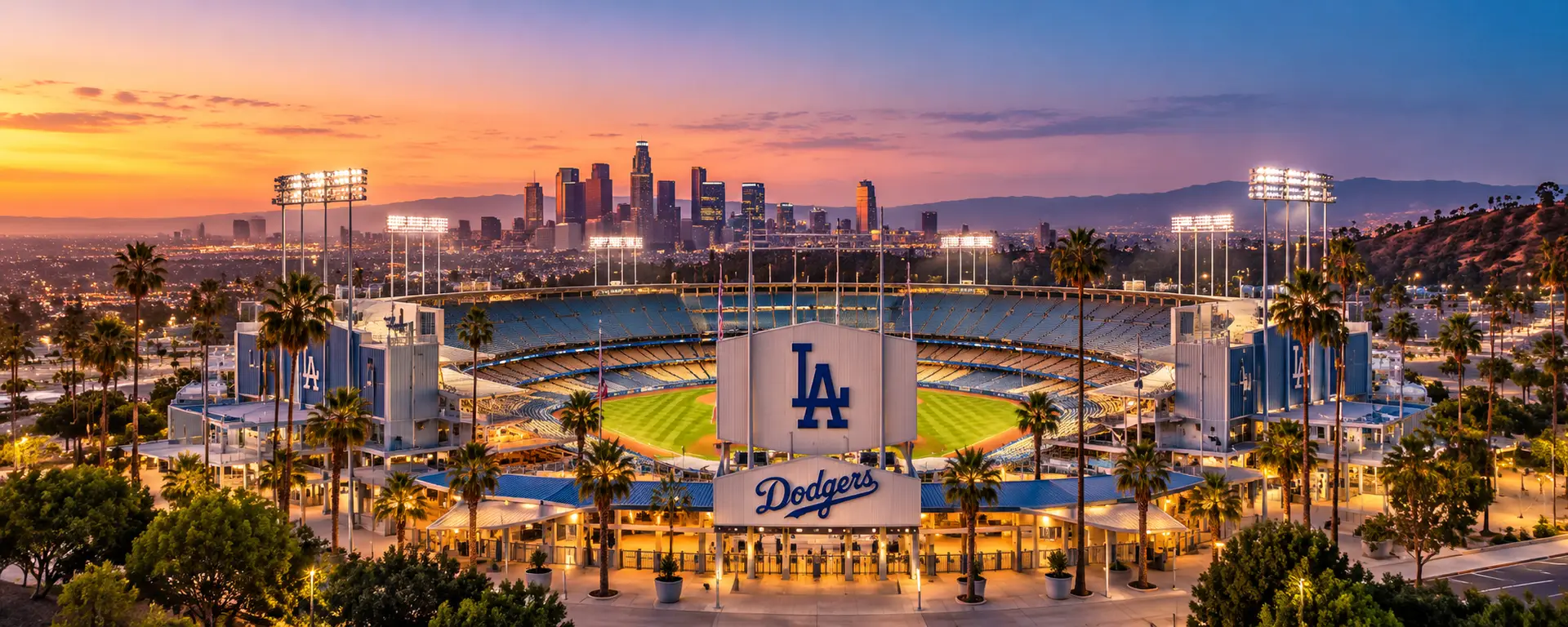 Dodger Stadium transportation in Los Angeles – private chauffeur service for Dodgers games, concerts, and special events