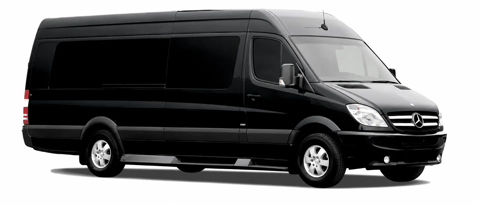 Black Mercedes-Benz Executive Sprinter van – Modern Limousine Service